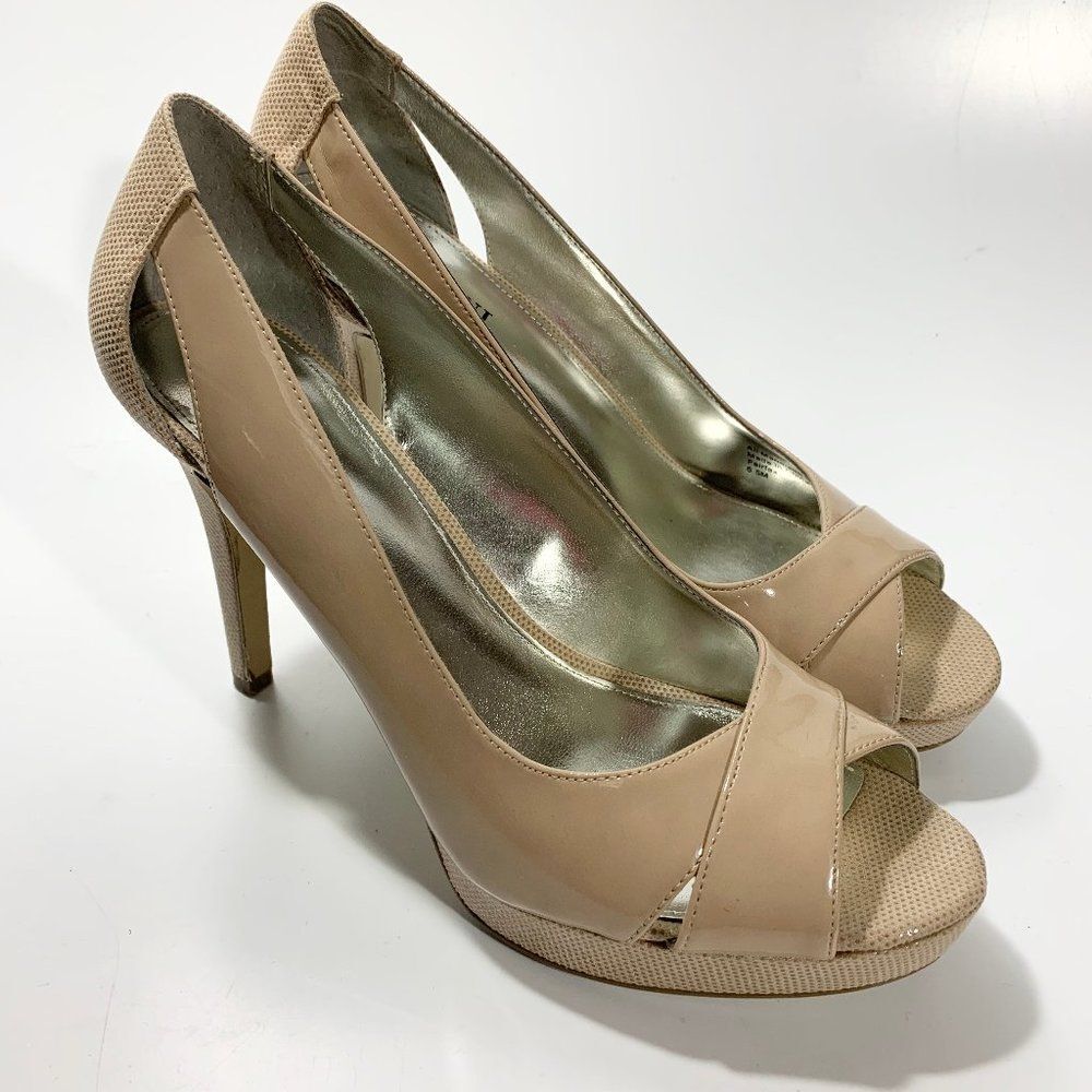 ALFANI‎ Fairfax Tan Spiked High Heels